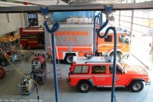 Feuerwache Guenzburg Fahrzeughalle 5