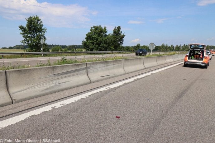 Unfall A8 Guenzburg-Leipheim 27062020 4