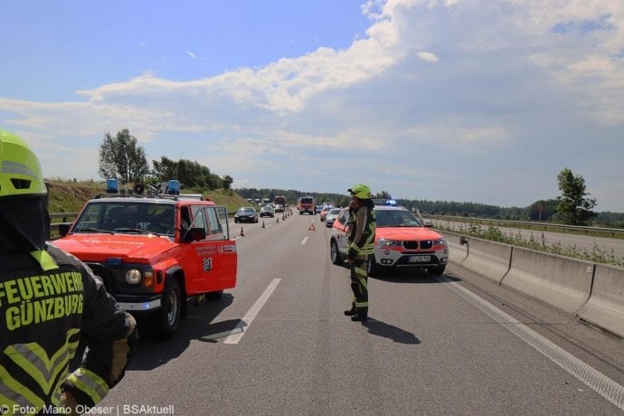 Unfall A8 Guenzburg-Leipheim 27062020 7