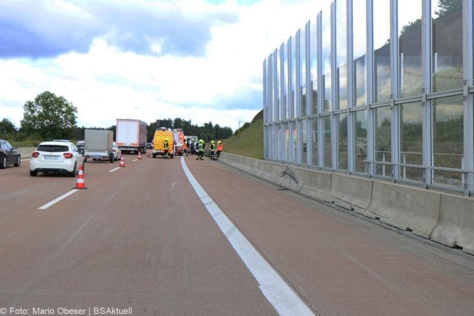 Unfall A8 Zusmarshausen-Adelsried 11062020 2