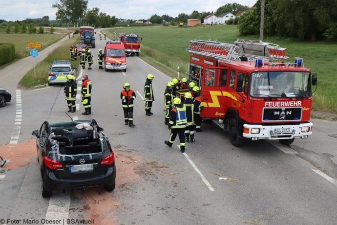 Unfall ST2025 Münsterhausen – Hagenrieder Kreuzung 05062020 10