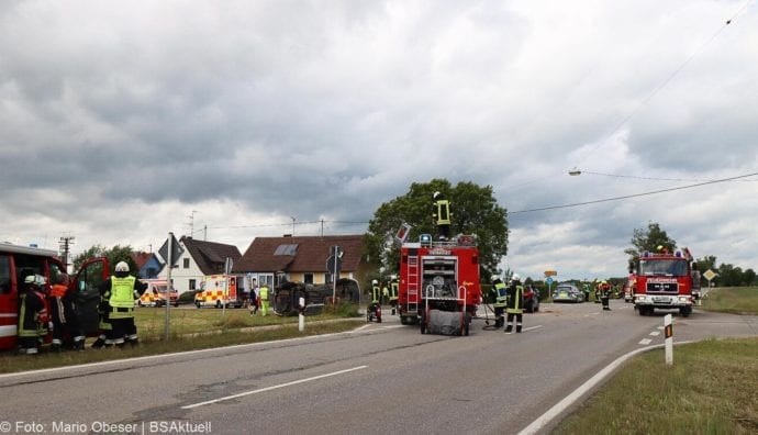 Unfall ST2025 Münsterhausen – Hagenrieder Kreuzung 05062020 7
