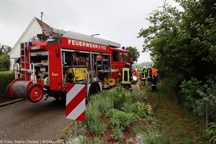 Unfall Unterrohr Ortseingang 10062020 15