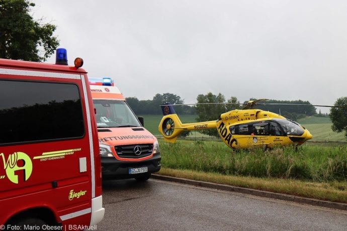 Unfall Unterrohr Ortseingang 10062020 6