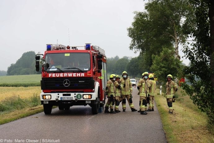 Unfall Unterrohr Ortseingang 10062020 7