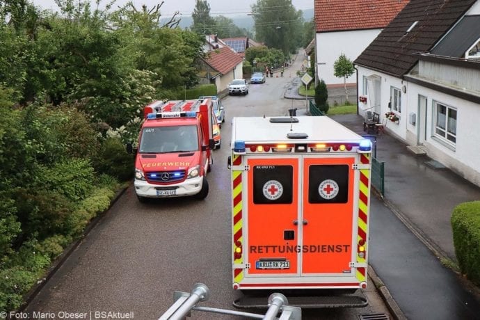 Unfall Unterrohr Ortseingang 10062020 9