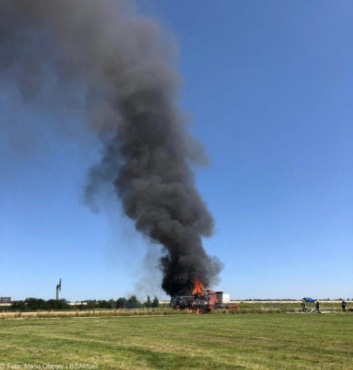 Brand Scheppach Mähdrescher 31072020 1