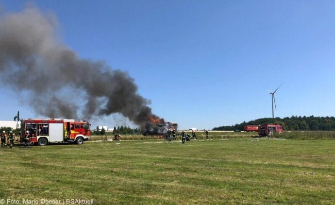 Brand Scheppach Mähdrescher 31072020 2