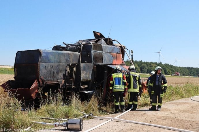 Brand Scheppach Mähdrescher 31072020 3