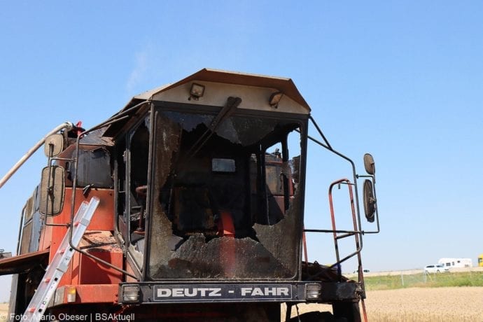 Brand Scheppach Mähdrescher 31072020 7