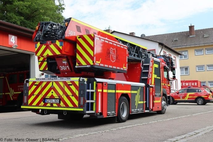 Drehleiter Feuerwehr Leipheim DLAK 2020 10