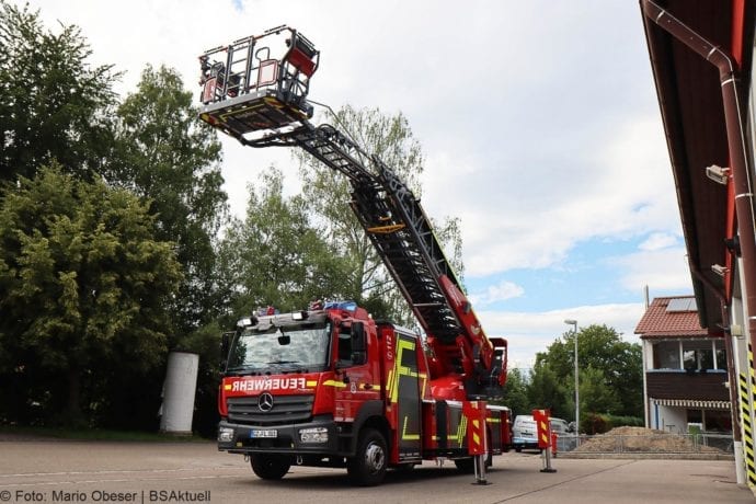 Drehleiter Feuerwehr Leipheim DLAK 2020 15