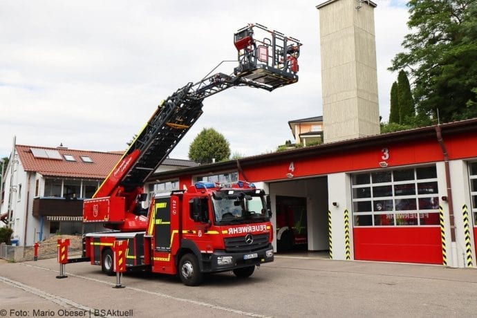Drehleiter Feuerwehr Leipheim DLAK 2020 16