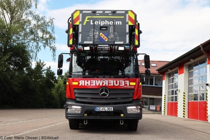 Drehleiter Feuerwehr Leipheim DLAK 2020 5