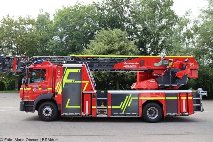 Drehleiter Feuerwehr Leipheim DLAK 2020 7