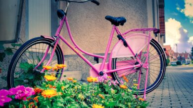 Fahrrad rosa