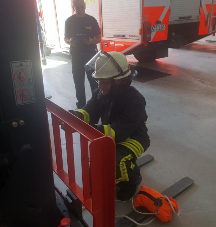 Modulare Truppausblindung Feuerwehr Guenzburg Juli 2020 2