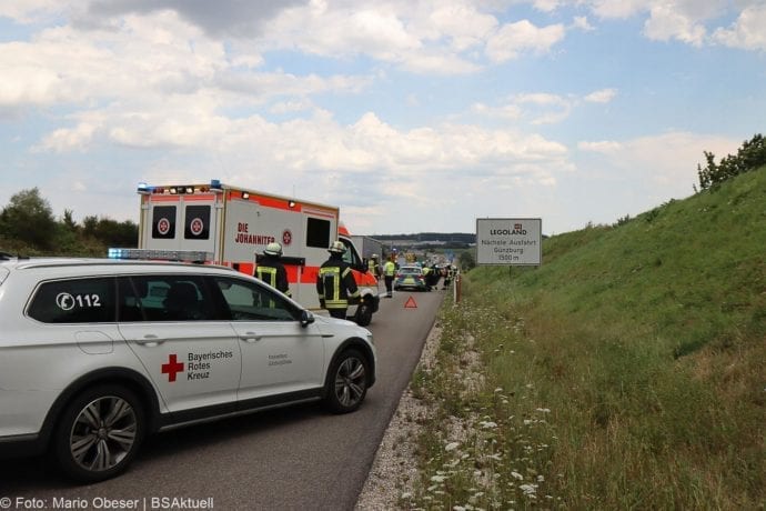 Unfall A8 Leipheim – Guenzburg 28072020 6