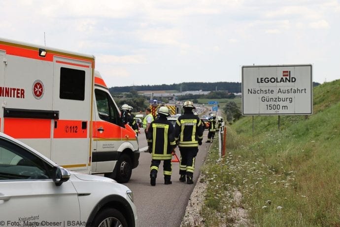 Unfall A8 Leipheim – Guenzburg 28072020 7