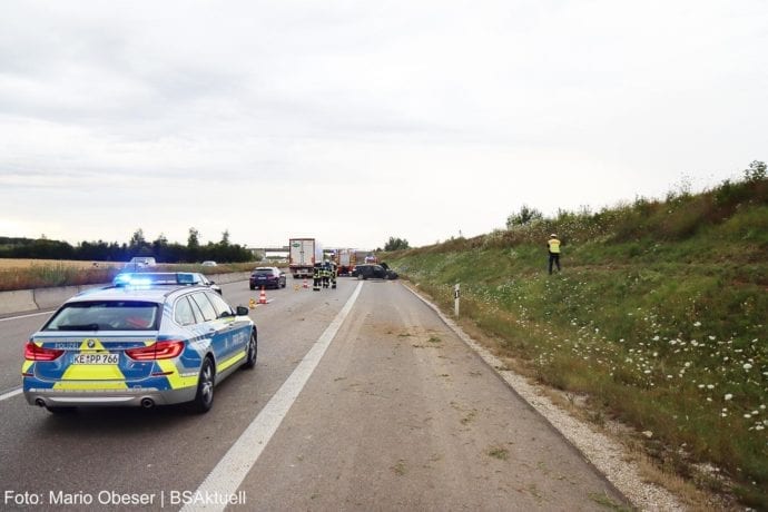 Unfall A8 Leipheim-Kreuz Ulm-Elchingen 26072020 11