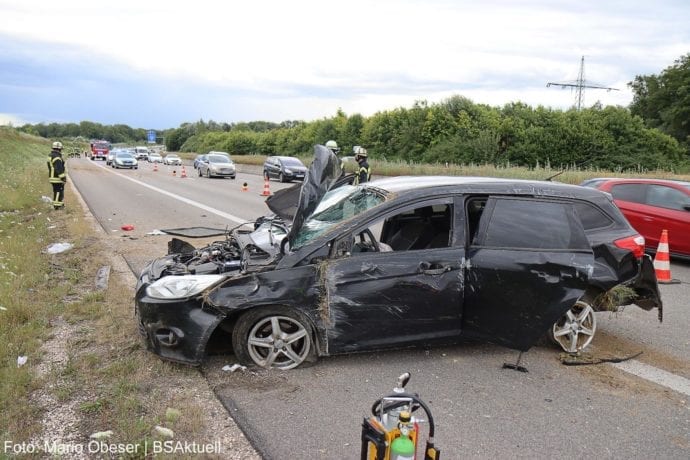 Unfall A8 Leipheim-Kreuz Ulm-Elchingen 26072020 16