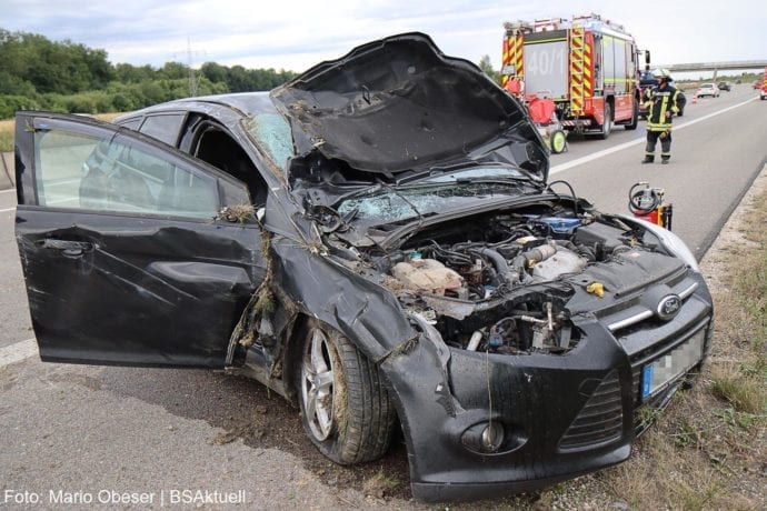 Unfall A8 Leipheim-Kreuz Ulm-Elchingen 26072020 4