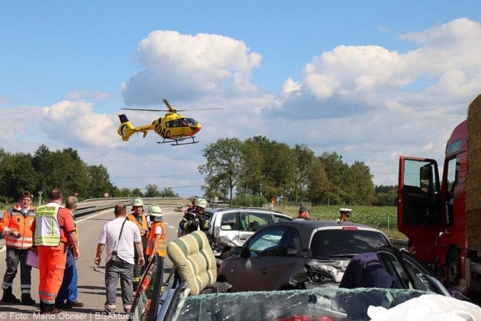 Unfall B28 Ueberleitung A7 Hittistetten 18072020 12