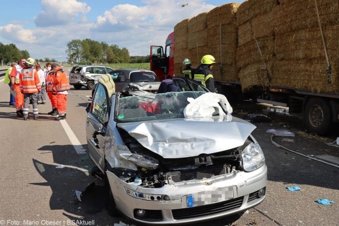 Unfall B28 Ueberleitung A7 Hittistetten 18072020 13
