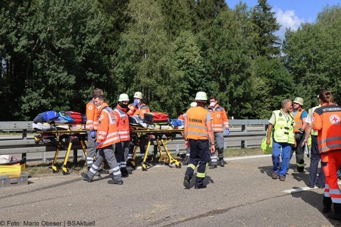 Unfall B28 Ueberleitung A7 Hittistetten 18072020 25