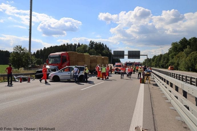 Unfall B28 Ueberleitung A7 Hittistetten 18072020 4