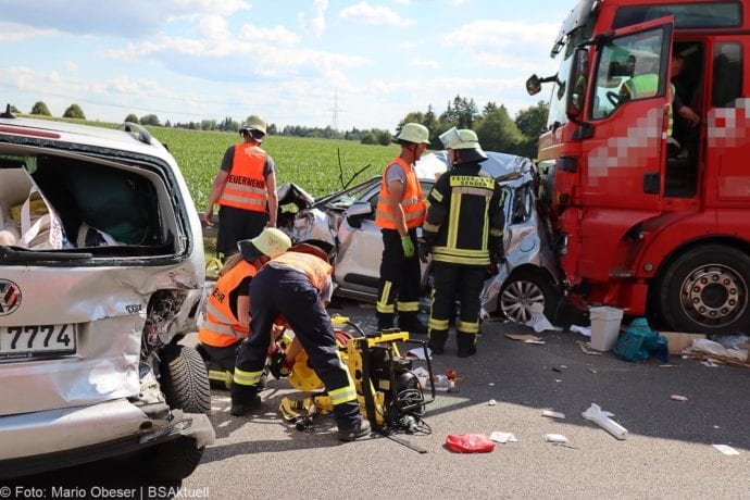Unfall B28 Ueberleitung A7 Hittistetten 18072020 9