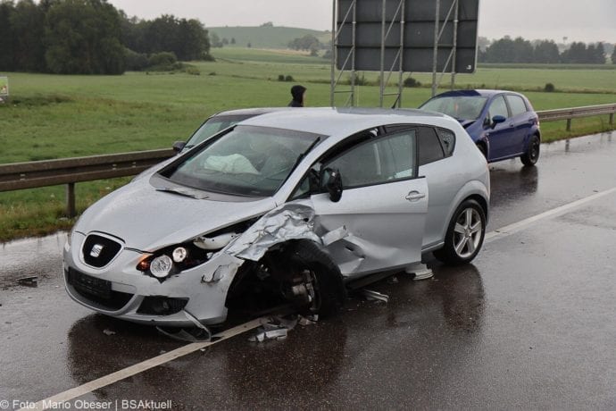 Unfall ST2025 Jettingen-Scheppach Roefingen Auffahrunfall 16072020 8