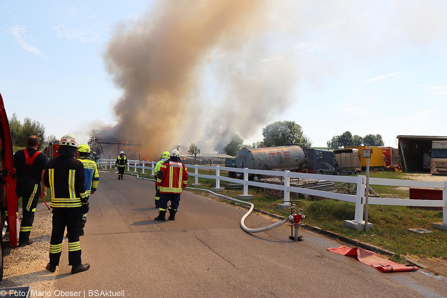 Brand Jettingen Pferdehof Weishaupt 10082020 2