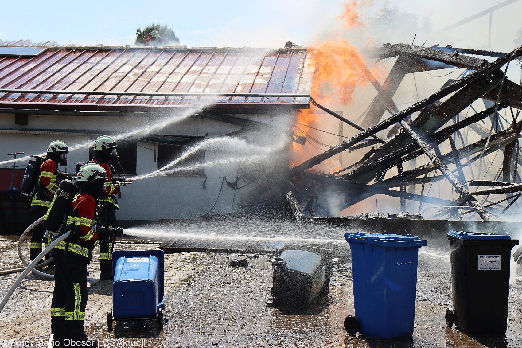 Brand Jettingen Pferdehof Weishaupt 10082020 23