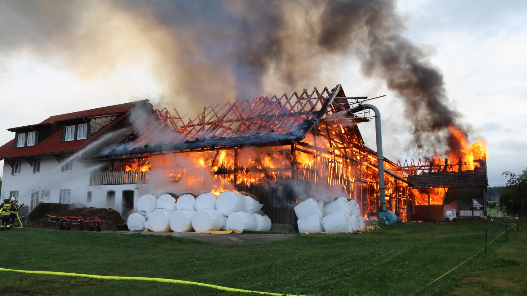 Brand in Opfenbach fordert 500000 Euro Schaden