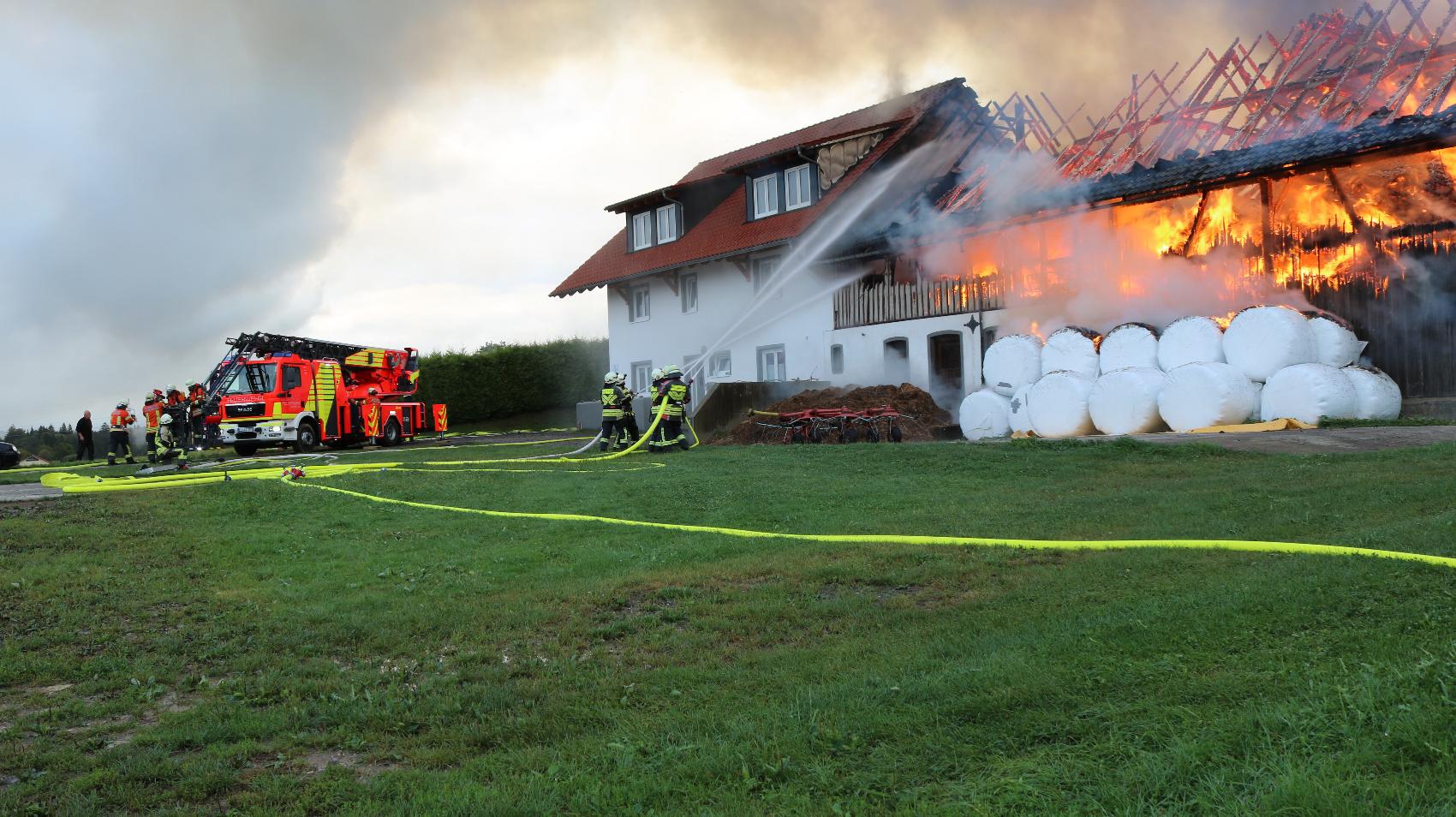 Brand in Opfenbach fordert 500000 Euro Schaden