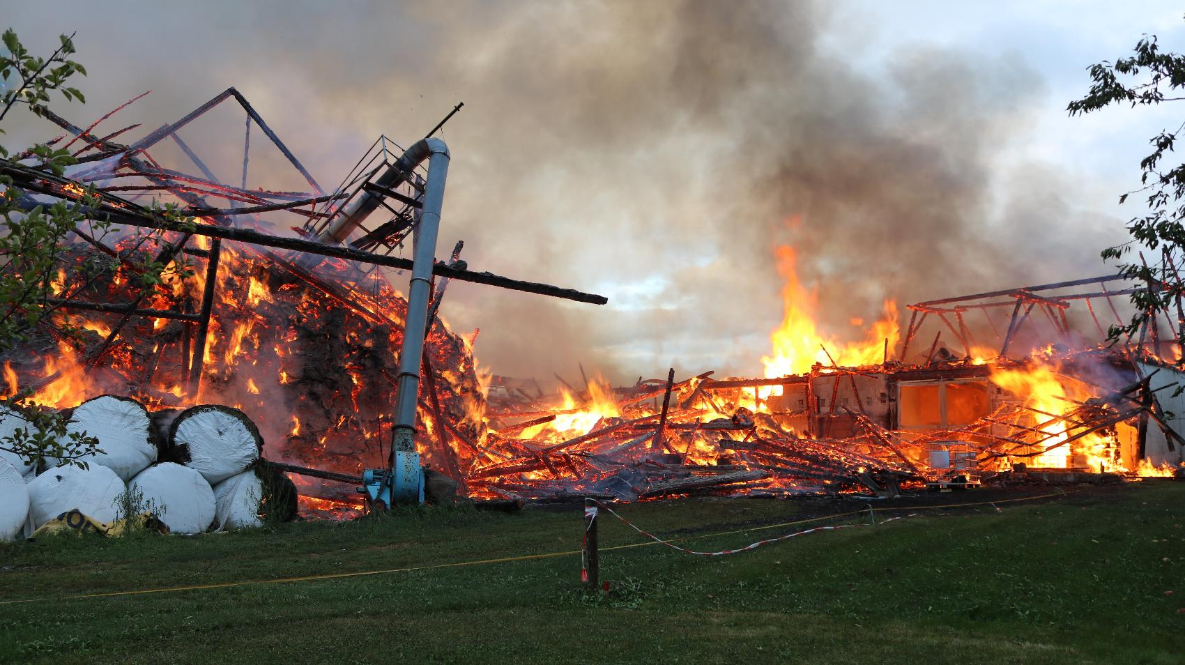 Brand in Opfenbach fordert 500000 Euro Schaden