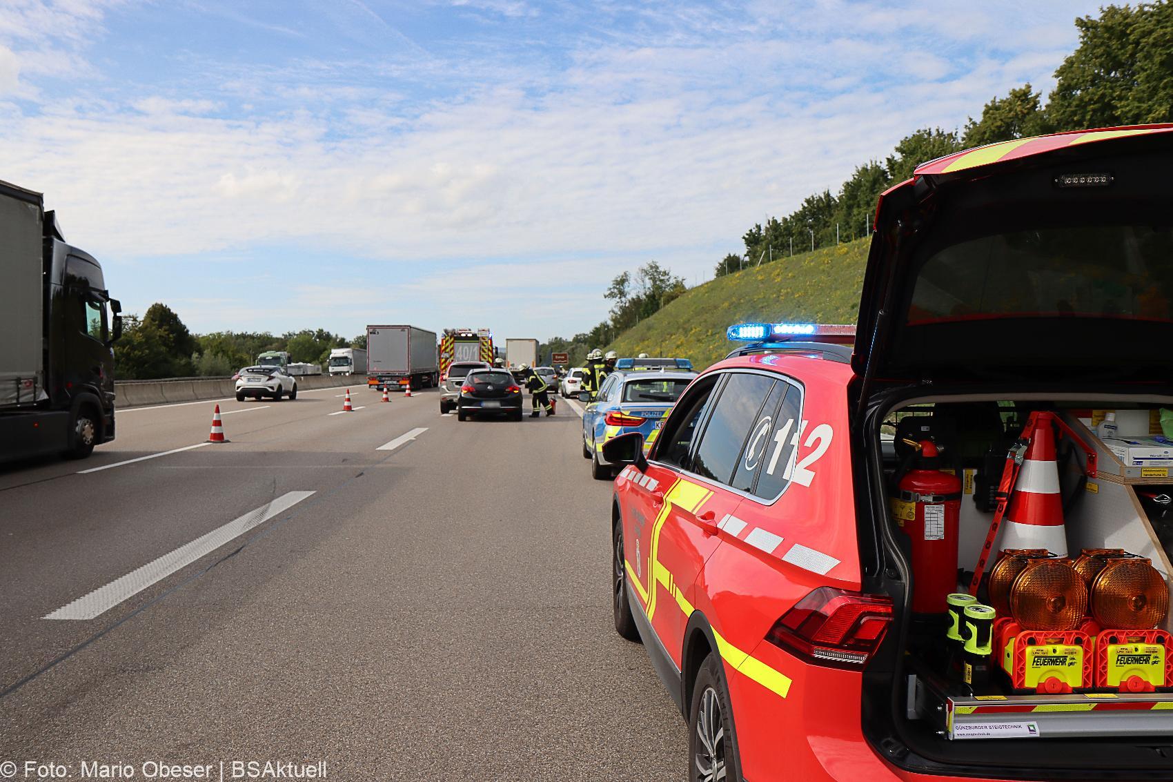 Unfall A8 Anschlussstelle Leipheim 27082020 1