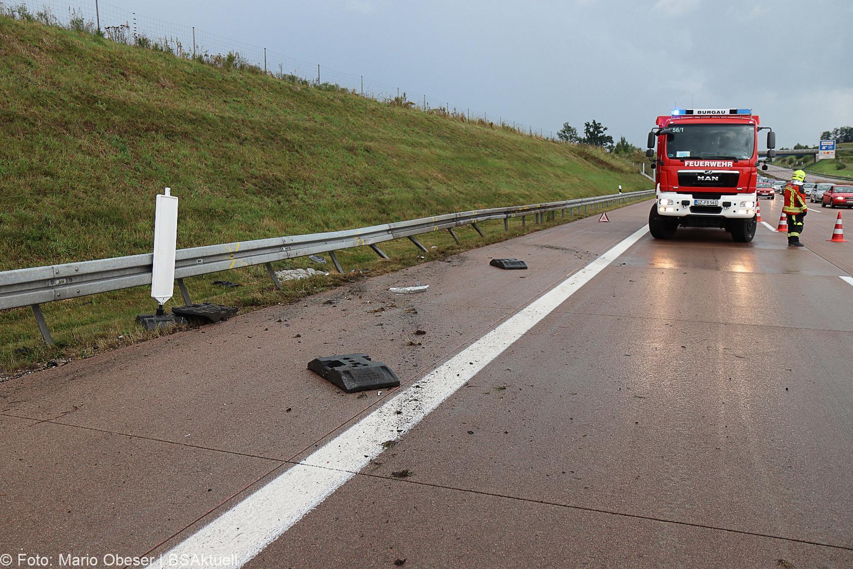 Unfall A8 Burgau Guenzburg Grossanhausen 14082020 4