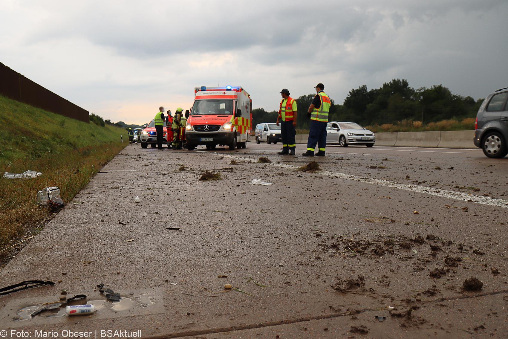 Unfall A8 Guenzburg Burgau Limbach 14082020 10