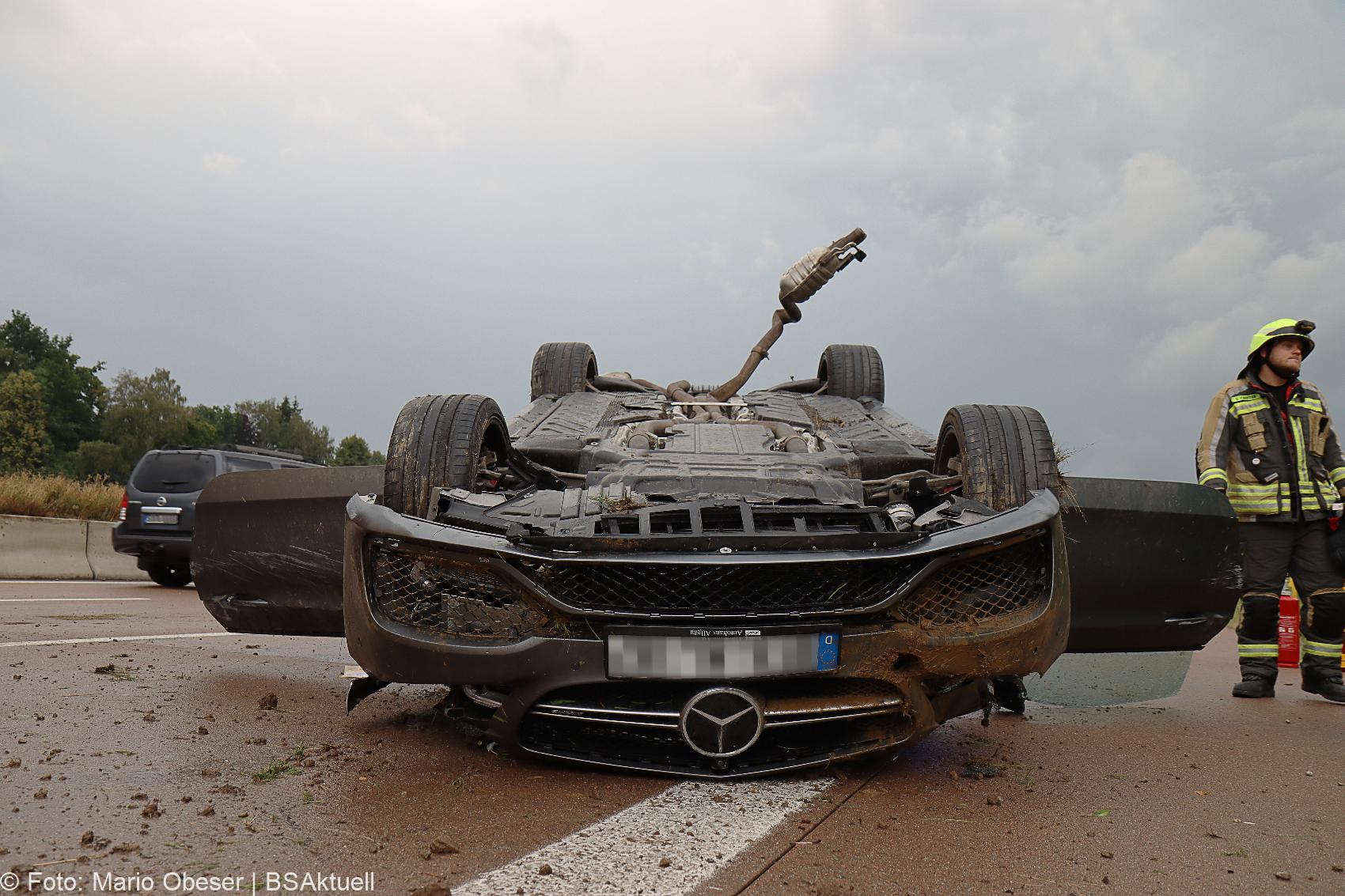 Unfall A8 Guenzburg Burgau Limbach 14082020 18