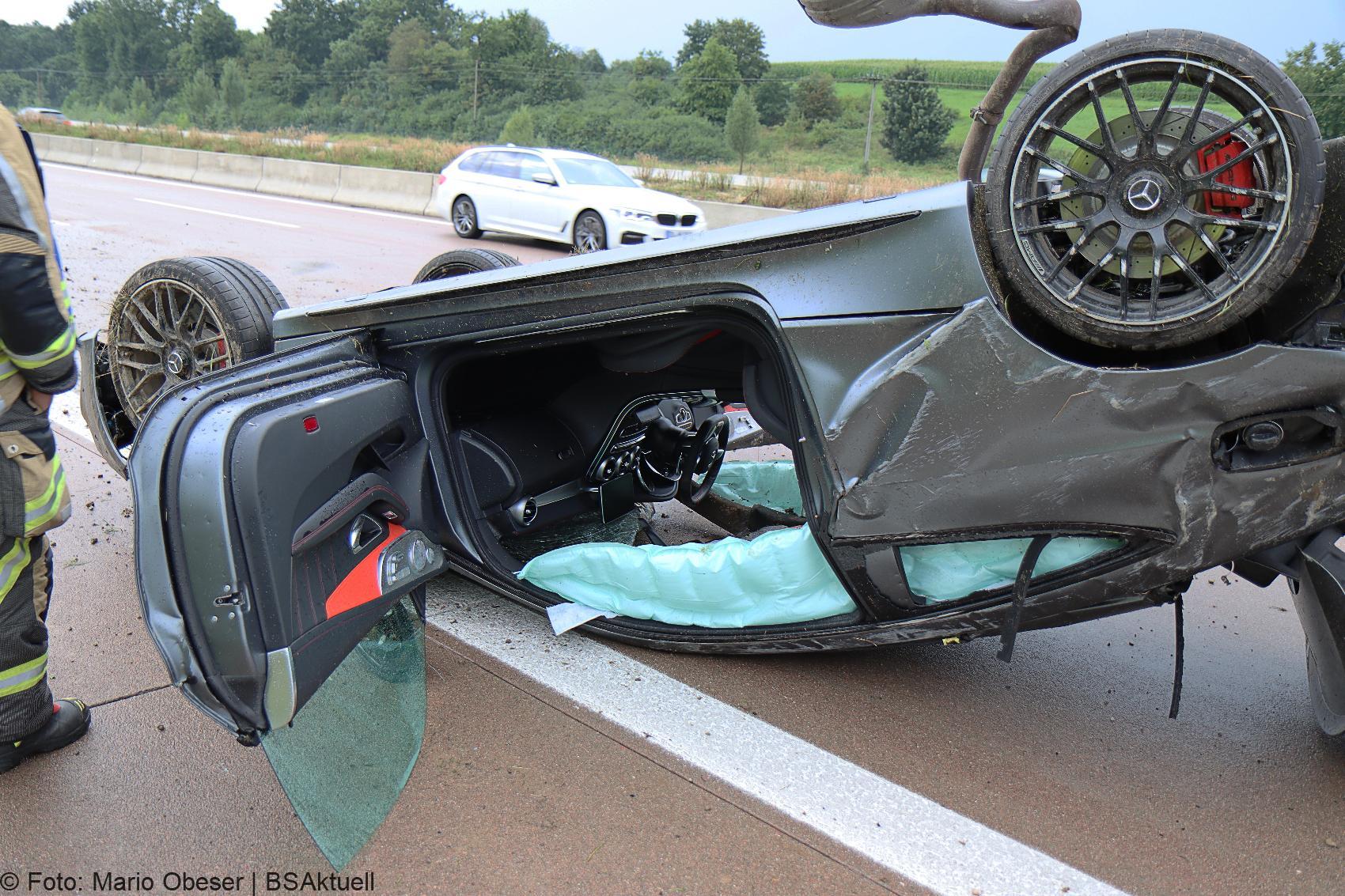 Unfall A8 Guenzburg Burgau Limbach 14082020 19