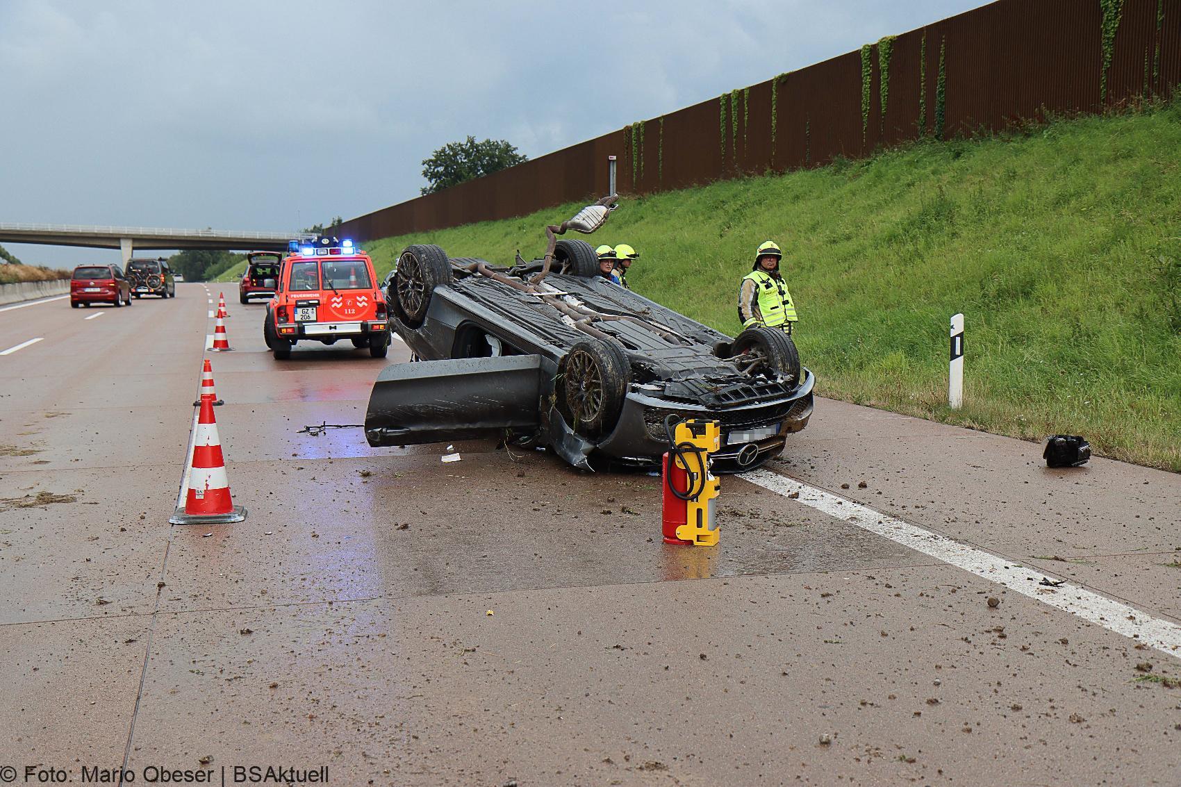 Unfall A8 Guenzburg Burgau Limbach 14082020 6