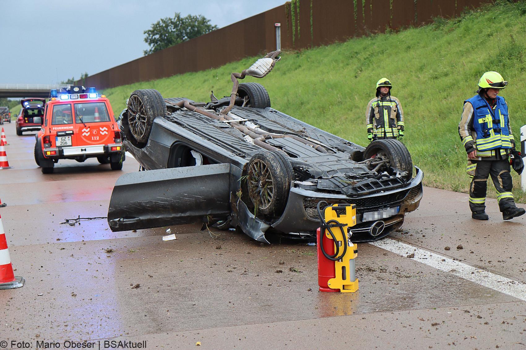 Unfall A8 Guenzburg Burgau Limbach 14082020 7