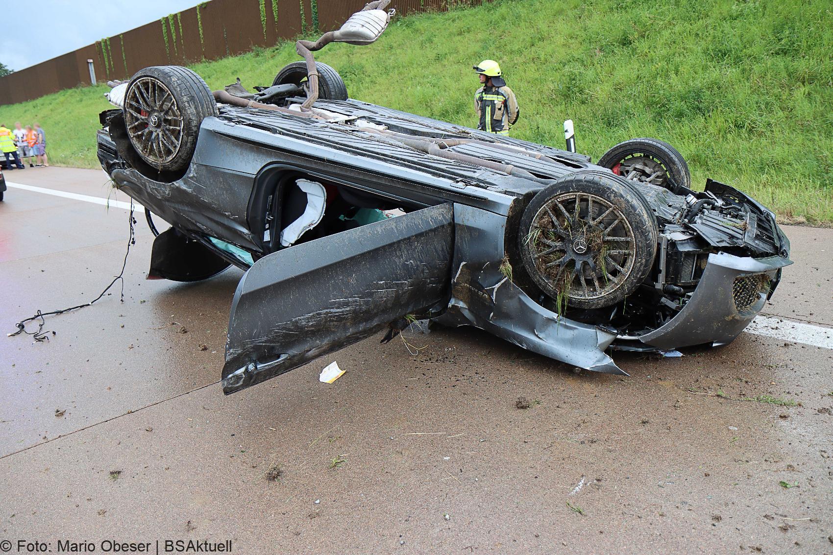Unfall A8 Guenzburg Burgau Limbach 14082020 8