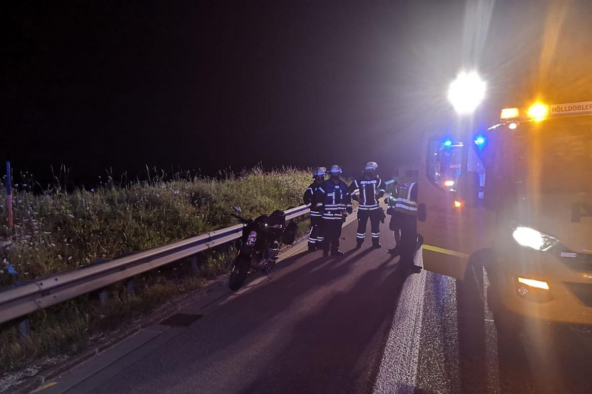 Unfall A8 Moped Leipheim 08082020 1
