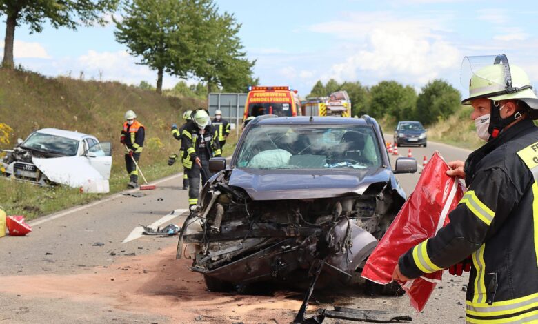 Unfall B16 Lauingen Dillingen 23082020 4