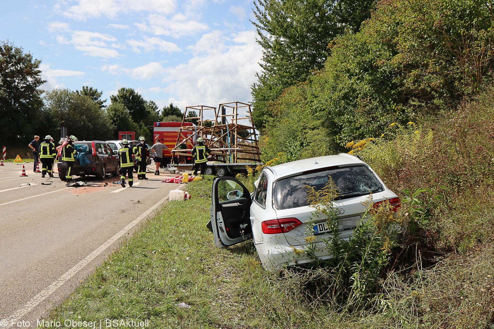 Unfall B16 Lauingen Dillingen 23082020 7
