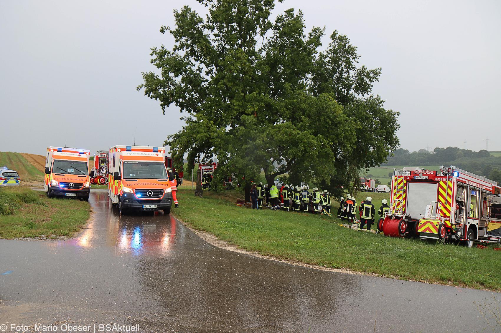 Unfall Kissendorf Raunertshofen 13082020 15
