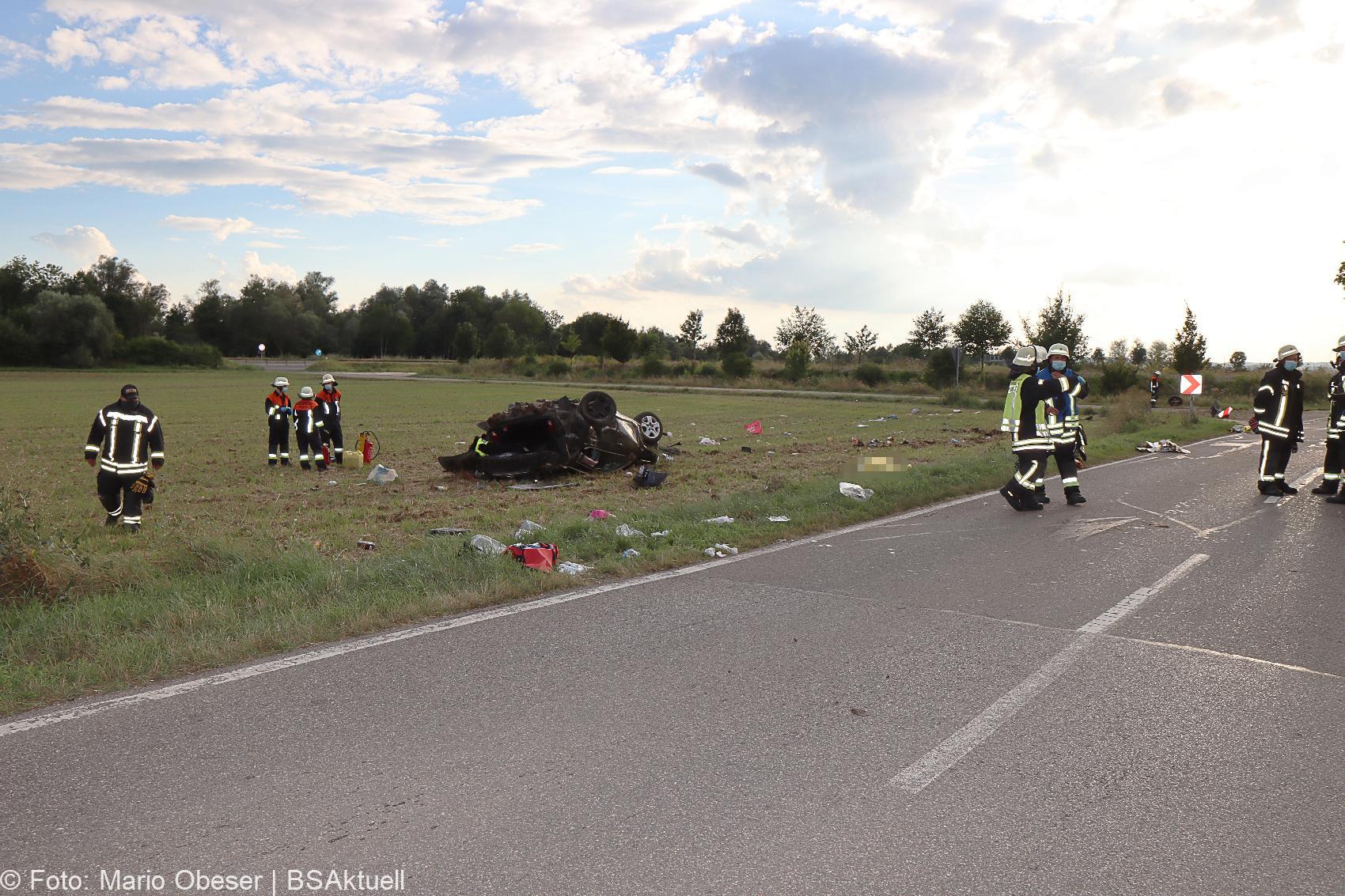 Unfall Langenau Riedheim toedlich 15082020 16